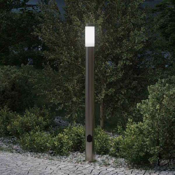 Pollarivalaisin pistorasialla 110 cm ruostumaton teräs IP44