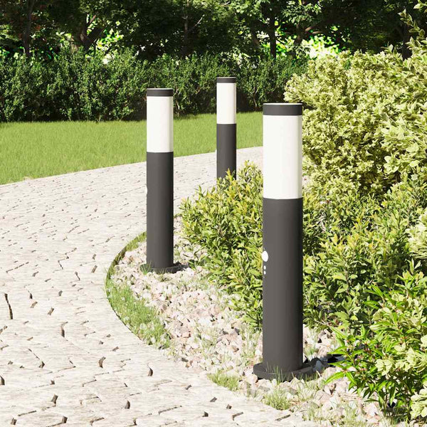 Pollarivalot sensorilla 3 kpl 50 cm ruostumaton teräs IP44