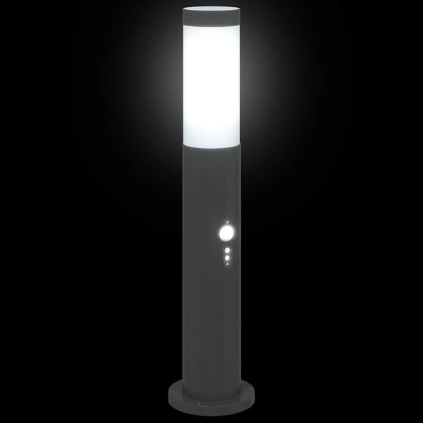 Pollarivalot sensorilla 3 kpl 50 cm ruostumaton teräs IP44