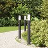 Pollarivalaisimet sensorilla 3 kpl 80 cm ruostumaton teräs IP44