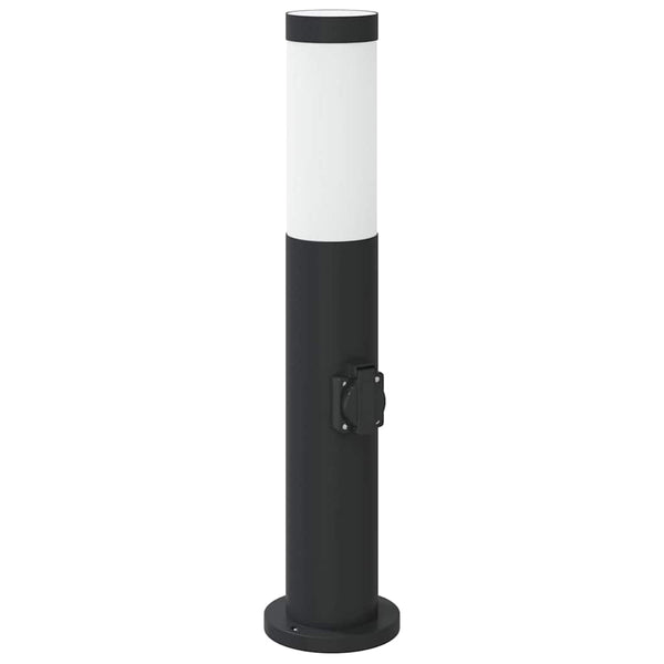 Pollarivalaisimet pistorasialla 3 kpl 50 cm ruostumaton teräs IP44