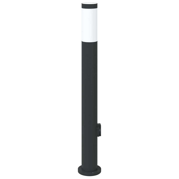 Pollarivalaisin pistorasialla 80 cm ruostumaton teräs IP44