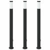Pollarivalaisimet pistorasialla 3 kpl 110 cm ruostumaton teräs IP44