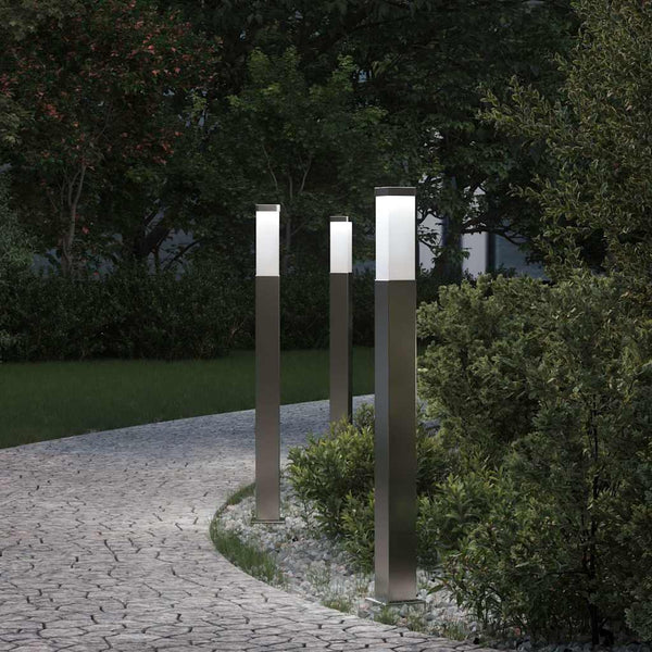 Pollarivalaisimet 3 kpl 80 cm ruostumaton teräs IP44