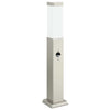 Pollarivalaisimet sensorilla 3 kpl 50 cm ruostumaton teräs IP44