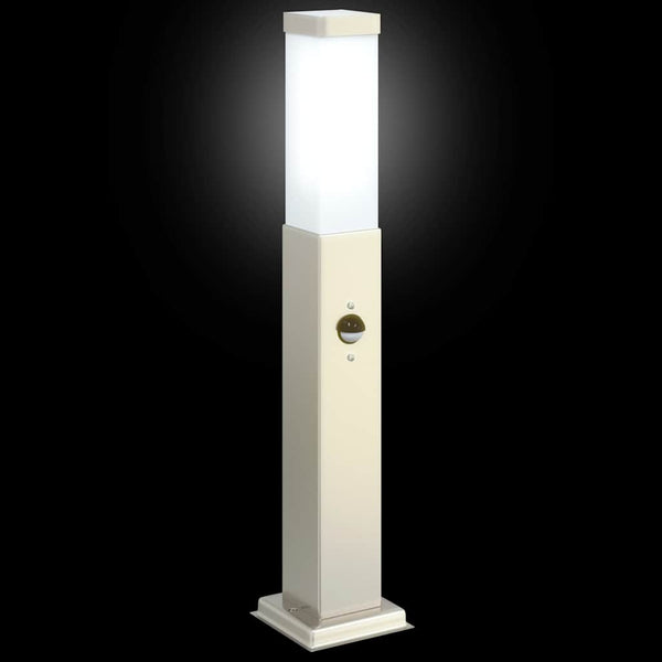 Pollarivalaisimet sensorilla 3 kpl 50 cm ruostumaton teräs IP44
