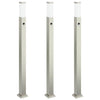 Pollarivalaisimet sensorilla 3 kpl 110 cm ruostumaton teräs IP44