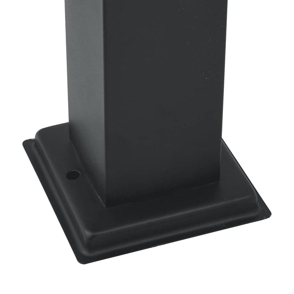 Pollarivalot 3 kpl 80 cm musta IP44