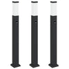 Pollarivalot sensorilla 3 kpl 80 cm musta IP44