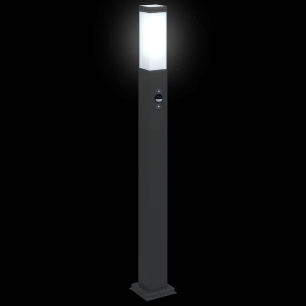 Pollarivalot sensorilla 3 kpl 80 cm musta IP44