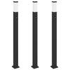 Pollarivalot sensorilla 3 kpl 110 cm musta IP44