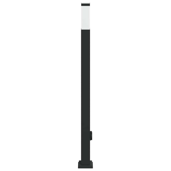 Pollarivalaisin pistorasialla 110 cm musta IP44