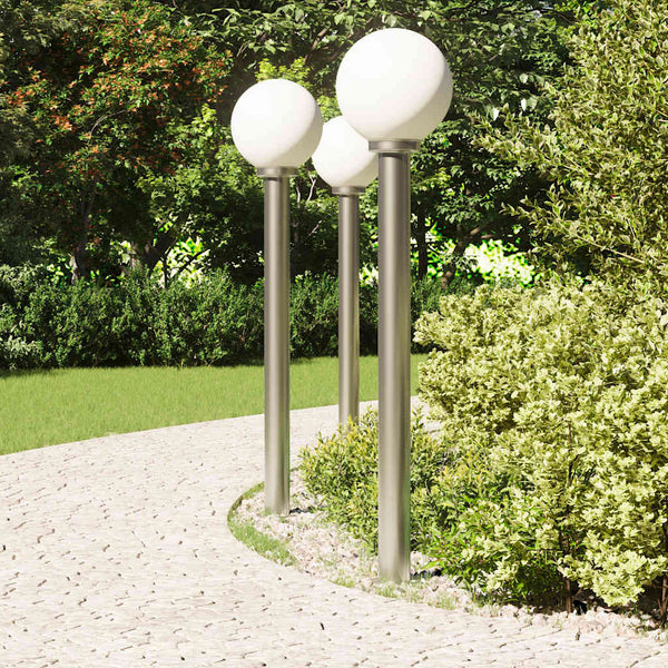 Pollarivalaisimet 3 kpl 120 cm ruostumaton teräs IP44