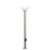 Pollarivalaisimet pistorasialla 3 kpl 120 cm ruostumaton teräs IP44