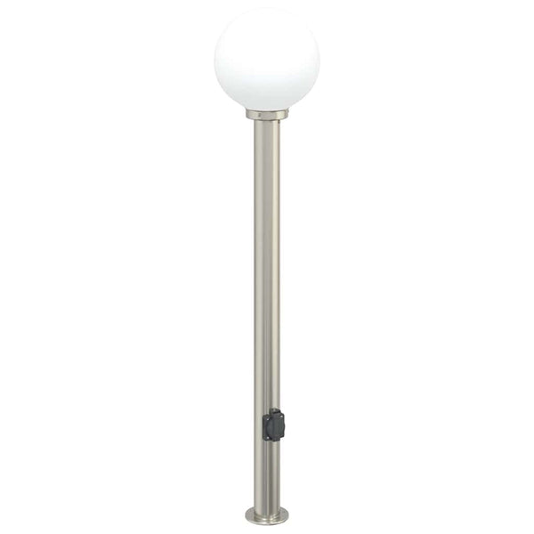 Pollarivalaisimet pistorasialla 3 kpl 120 cm ruostumaton teräs IP44
