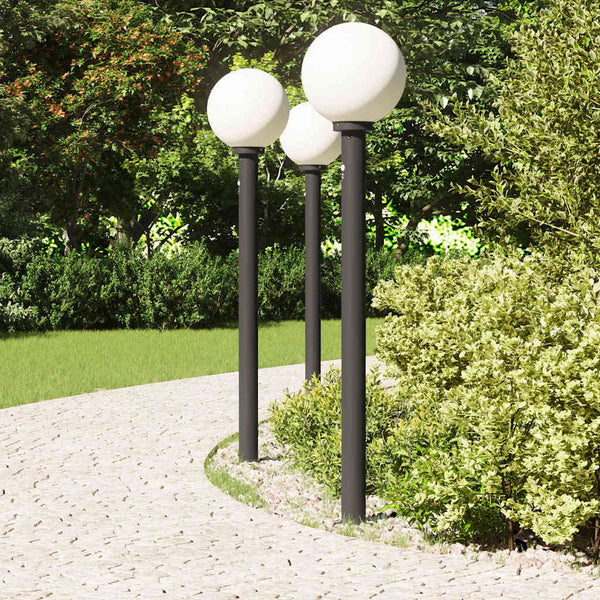 Pollarivalot sensorilla 3 kpl 120 cm musta IP44