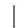 Pollarivalot sensorilla 3 kpl 120 cm musta IP44