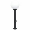 Pollarivalaisimet pistorasialla 3 kpl 80 cm musta IP44