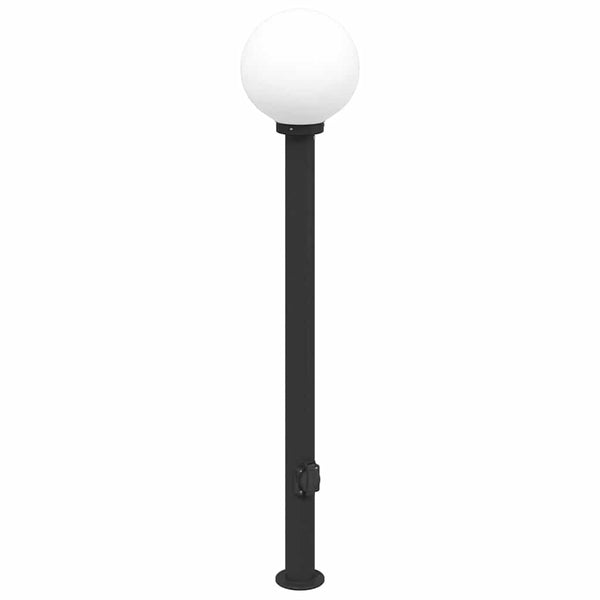 Pollarivalaisimet pistorasialla 3 kpl 120 cm musta IP44