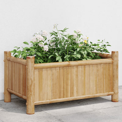 Kukkalaatikko 50x30x25 cm bambu