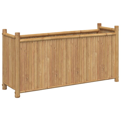 Kukkalaatikko 100x30x50 cm bambu