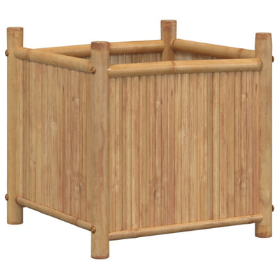 Kukkalaatikko 40x40x40 cm bambu