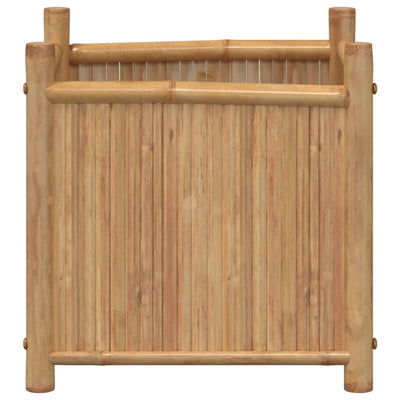 Kukkalaatikko 40x40x40 cm bambu