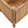 Kukkalaatikko 40x40x40 cm bambu