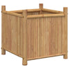 Kukkalaatikko 50x50x50 cm bambu