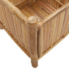Kukkalaatikko 50x50x50 cm bambu