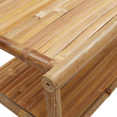 Sohvapöytä 90x50x45 cm bambu