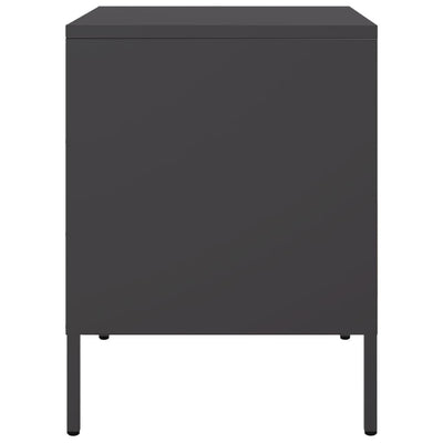 TV-taso musta 36x39x50,5 cm teräs