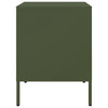 Oliivinvihreä yöpöydät Dendero 36x39x50,5cm (2 kpl, teräs)