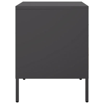 TV-taso musta 36x39x50,5 cm teräs