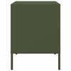 Oliivinvihreä yöpöydät Militar 36x39x50,5cm (2 kpl teräs)
