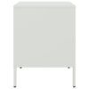 Valkoinen yöpöytä Militar 36x39x50,5cm (teräs)