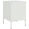 Valkoinen yöpöydät Militar 36x39x50,5cm (2 kpl, teräs)