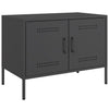 TV-taso musta 68x39x50,5 cm teräs