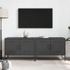 TV-tasot 2 kpl musta 68x39x50,5 cm teräs