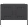 TV-tasot 2 kpl musta 68x39x50,5 cm teräs