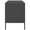 TV-tasot 2 kpl musta 68x39x50,5 cm teräs