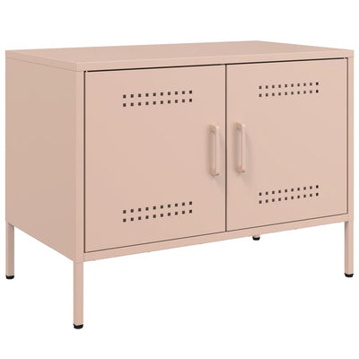 TV-taso pinkki 68x39x50,5 cm teräs