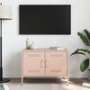 TV-taso pinkki 68x39x50,5 cm teräs