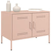 TV-taso pinkki 68x39x50,5 cm teräs