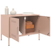 TV-tasot 2 kpl pinkki 68x39x50,5 cm teräs