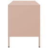 TV-tasot 2 kpl pinkki 68x39x50,5 cm teräs