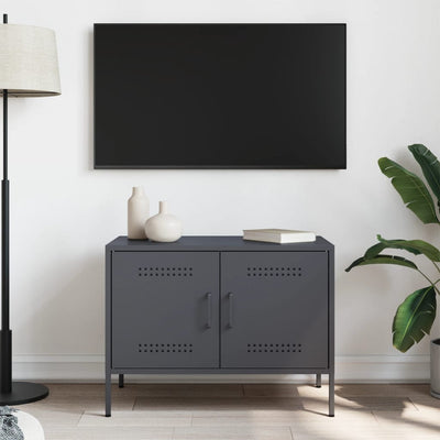 TV-taso antrasiitti 68x39x50,5 cm teräs