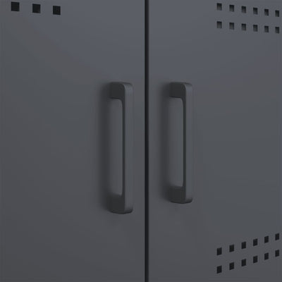 Antrasiitti tv-taso Ping 68x39x50,5cm (teräs)