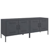 TV-tasot 2 kpl antrasiitti 68x39x50,5 cm teräs