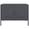 TV-tasot 2 kpl antrasiitti 68x39x50,5 cm teräs